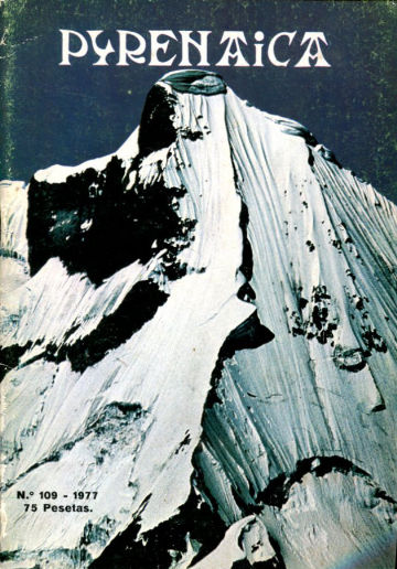 PYRENAICA, FEDERACION VASCO-NAVARRA DE MONTAÑISMO. AÑO 1977,  Nº 109.