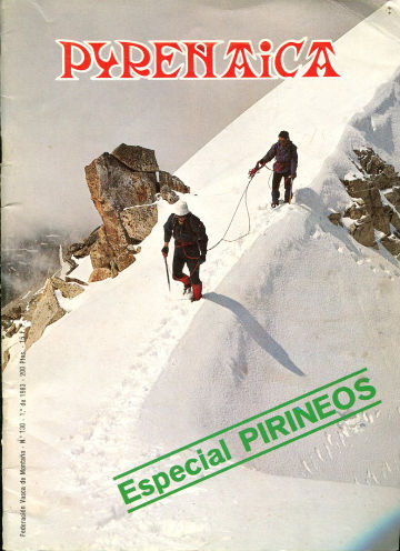 PYRENAICA, FEDERACION VASCO-NAVARRA DE MONTAÑISMO. Nº 130 - 1º DE 1983.