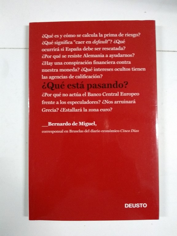 ¿Que esta pasando?