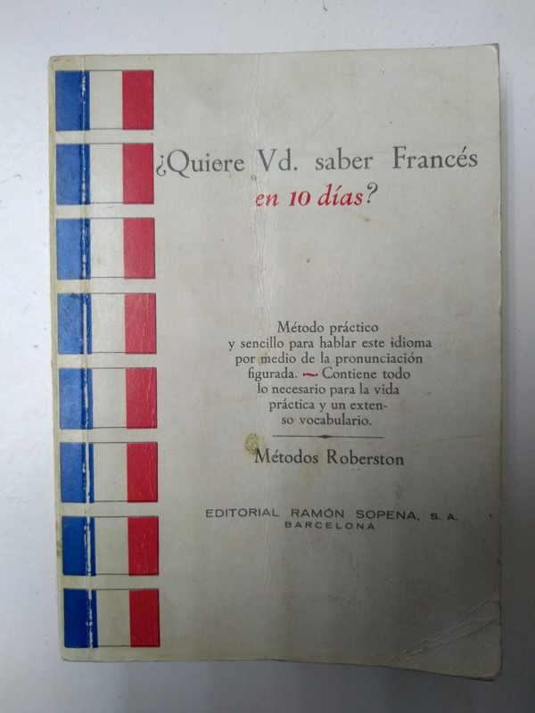 Quien Vd. saber frances en 10 dias