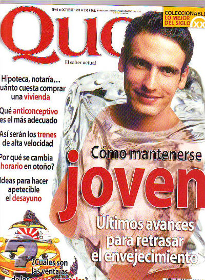 QUO, EL SABER ACTUAL. Nº 49, OCTUBRE 1999. COMO MANTENERSE JOVEN.