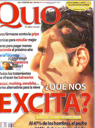 QUO, EL SABER ACTUAL. Nº 50, NOVIEMBRE 1999. ¿QUÉ NOS EXCITA?