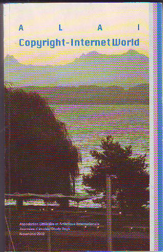 RAPPORT SUR LES JOURNEES D´ETUDES A NEUCHATEL LES 16/17 SEPTEMBRE 2002. REPORT ON THE NEUCHATEL STUDY SESSION, 16/17 SEPTEMBER 2002. COPYRIGTH-INTERNET WORLD.