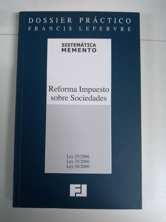 Reforma Impuesto sobre Sociedades
