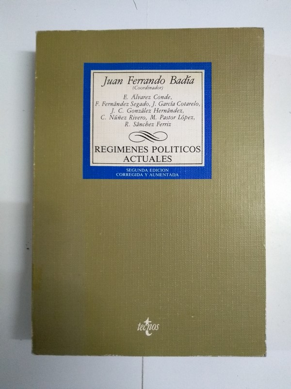 Regimenes politicos actuales