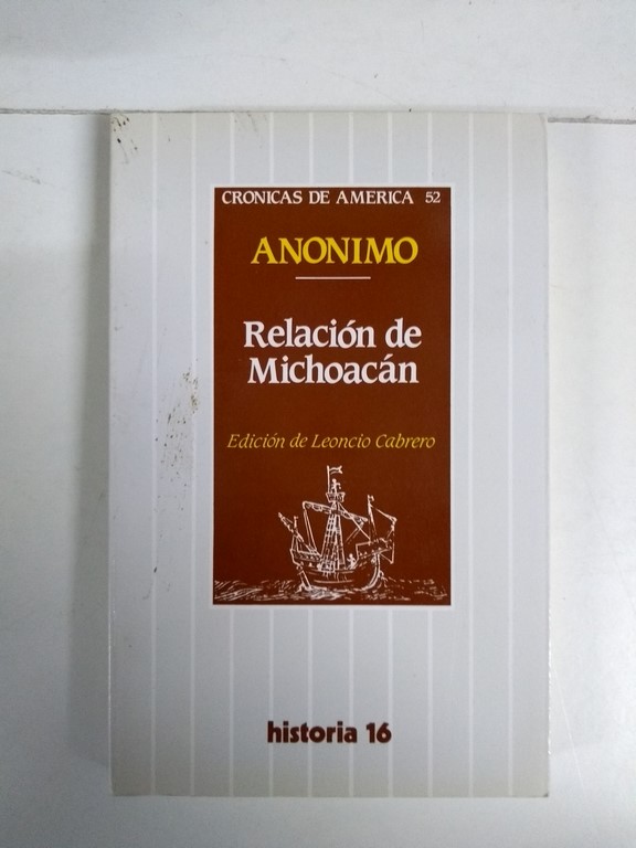 Relación de Michoacán