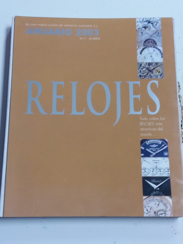Relojes. Anuario 2003