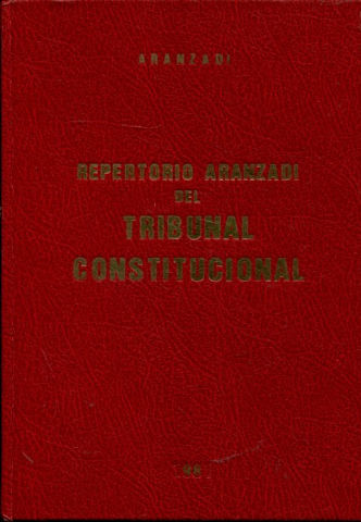 REPERTORIO ARANZADI DEL TRIBUNAL CONSTITUCIONAL, 1981.