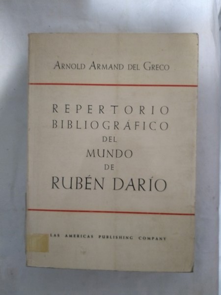 Repertorio Bibliografico del Mundo de Ruben Dario