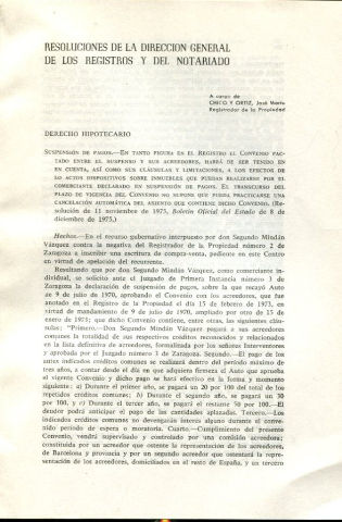 RESOLUCIONES DE LA DIRECCION GENERAL DE LOS REGISTROS Y DEL NOTARIADO.