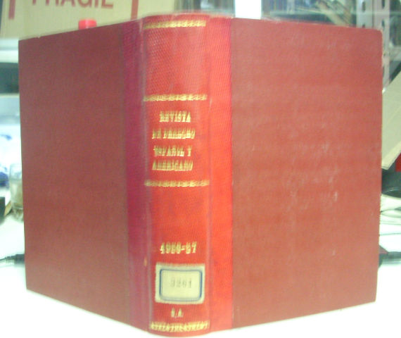 REVISTA DE DERECHO ESPAÑOL Y AMERICANO. NUMS. 1-2-3-4-5-6-7-8-9. AÑOS, 1956-1957.