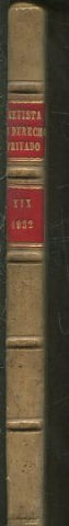 REVISTA DE DERECHO PRIVADO. TOMO XIX (ENERO-DICIEMBRE 1932).