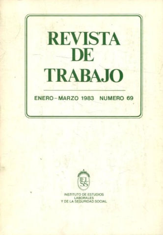 REVISTA DE TRABAJO. NUM. 69.