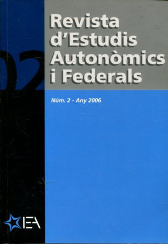 REVISTA D'ESTUDIS AUTONOMICS I FEDERALS. NUM. 2.