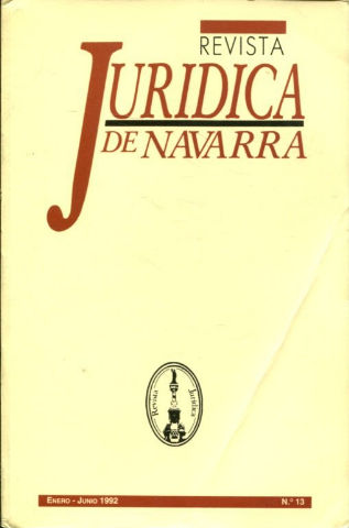 REVISTA JURIDICA DE NAVARRA. Nº 13