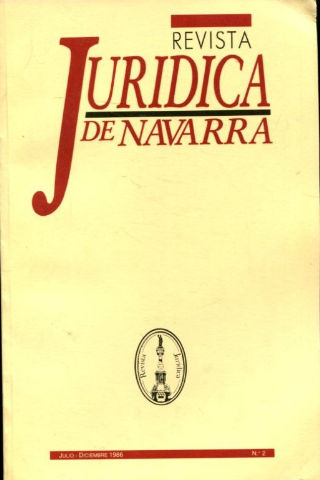 REVISTA JURIDICA DE NAVARRA. Nº 2