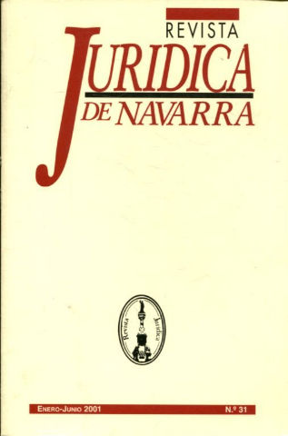 REVISTA JURIDICA DE NAVARRA. Nº 31.