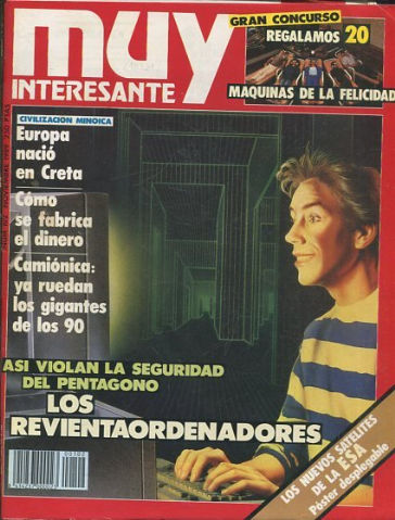 REVISTA MUY INTERESANTE. Nº 102: LOS REVIENTAORDENADORES.