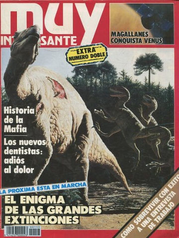 REVISTA MUY INTERESANTE. Nº 113: EL ENIGMA DE LAS GRANDES EXTINCIONES.
