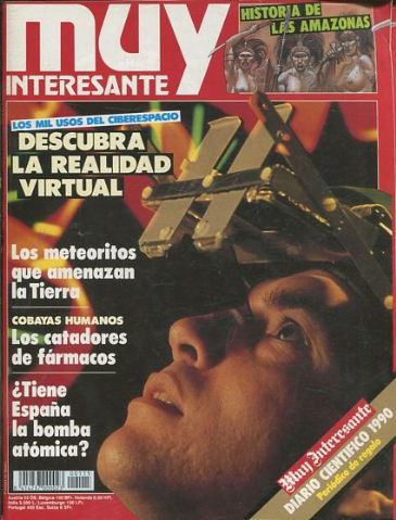 REVISTA MUY INTERESANTE. Nº 115: DESCUBRA LA REALIDAD VIRTUAL.