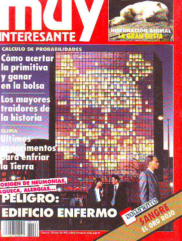 REVISTA MUY INTERESANTE. Nº: 126. PELIGRO: EDIFICIO ENFERMO.