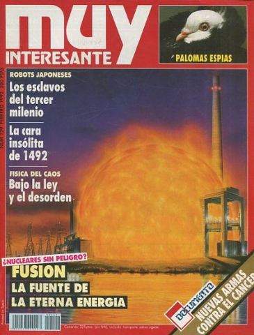 REVISTA MUY INTERESANTE. Nº 129: FUSION. LA FUENTE DE LA ETERNA ENERGIA.
