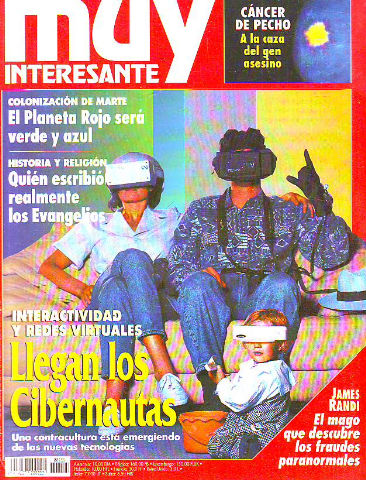 REVISTA MUY INTERESANTE. Nº: 155. LLEGAN LOS CIBERNAUTAS.