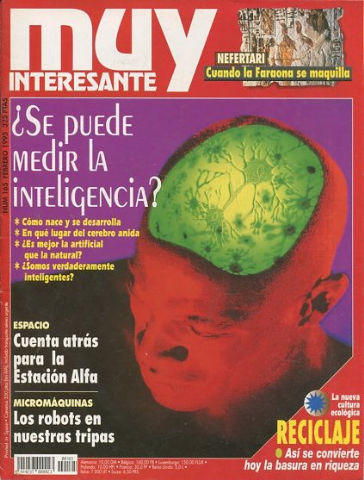 REVISTA MUY INTERESANTE. Nº 165: ¿SE PUEDE MEDIR LA INTELIGENCIA?.