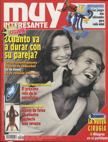 REVISTA MUY INTERESANTE. Nº 166: ¿CUÁNTO VA A DURAR CON SU PAREJA?.