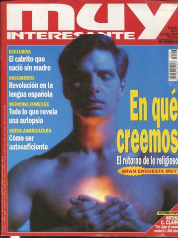 REVISTA MUY INTERESANTE. Nº 196: EN QUE CREEMOS.