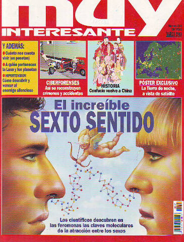 REVISTA MUY INTERESANTE. Nº: 202. EL INCREIBLE SEXTO SENTIDO.