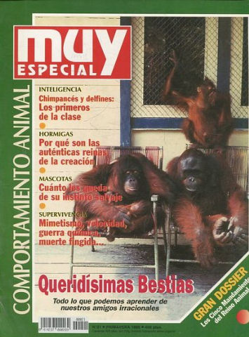 REVISTA MUY INTERESANTE. Nº 21: COMPORTAMIENTO ANIMAL.