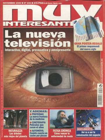 REVISTA MUY INTERESANTE. Nº 234: LA NUEVA TELEVISION.