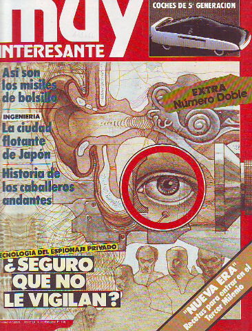 REVISTA MUY INTERESANTE. Nº: 89. ¿SEGURO QUE NO LE VIGILAN?.