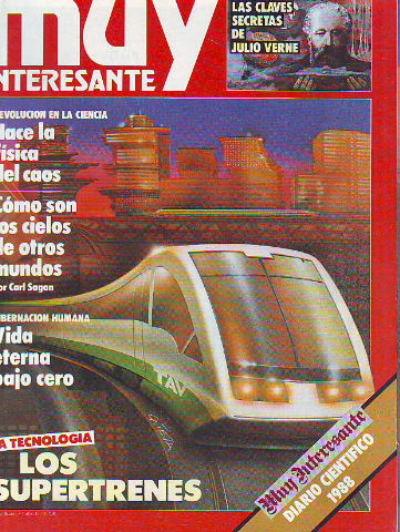 REVISTA MUY INTERESANTE. Nº: 91. LOS SUPERTRENES.