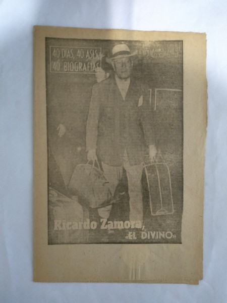 Ricardo Zamora, << El Divino>>
