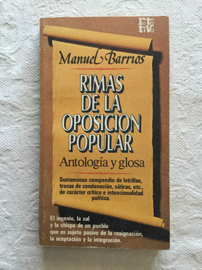 Rimas de la oposición popular