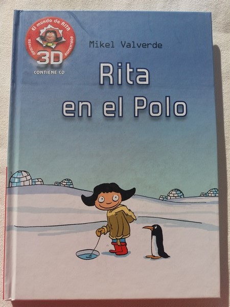 Rita en el polo. Realidad aumentada 3D