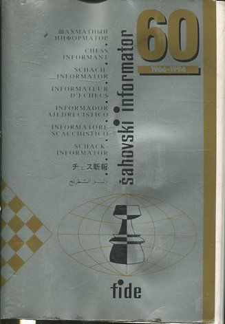 SAHOVSKI INFORMATOR. 1989 , 48.