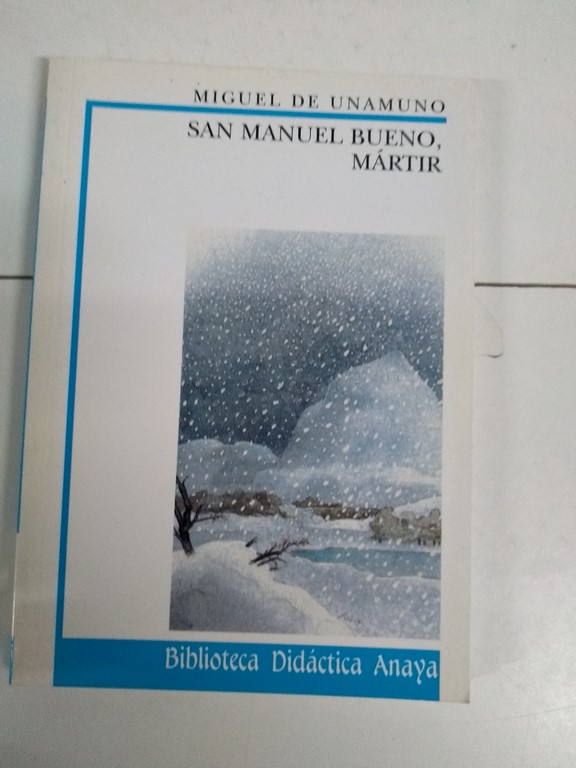 San Manuel Bueno, mártir