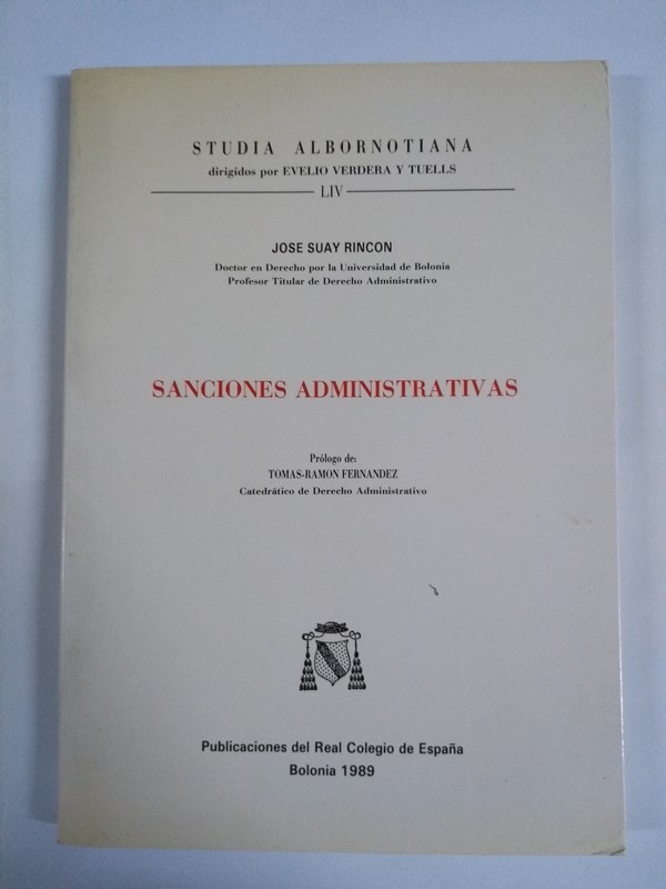 Sanciones administrativas
