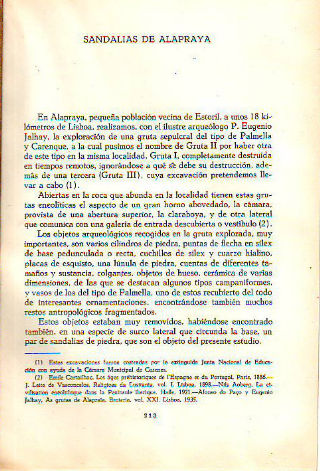 SANDALIAS DE ALAPRAYA.