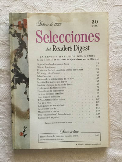 Selecciones del Reader´s Digest (Febrero 1969)