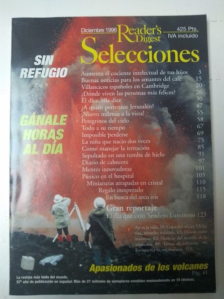 Selecciones. Sin refugio. Ganale horas al dia