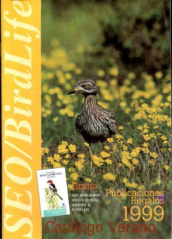 SEO/BIRDLIFE. CATALOGO VERANO 1999.