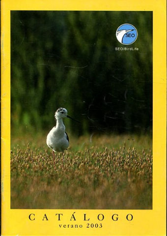 SEO/BIRDLIFE. CATALOGO VERANO 2003.