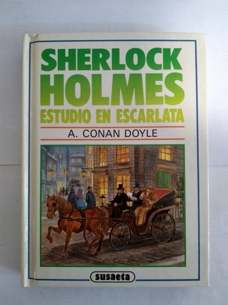 Sherlock Holmes estudio en Escarlata