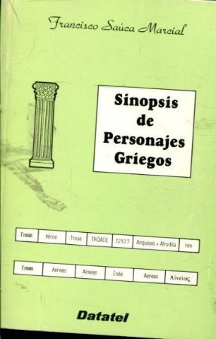 SINOPSIS DE PERSONAJES GRIEGOS.