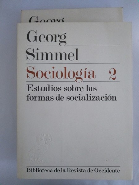 Sociologia. 2 tomos
