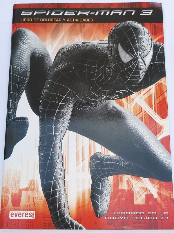 Spider - man 3. libro de colorear y actividades